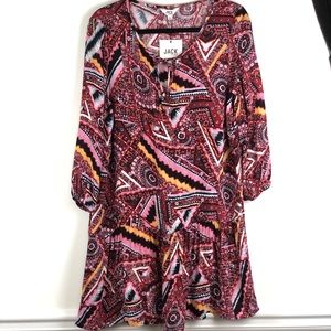 Southwestern pattern dress size large